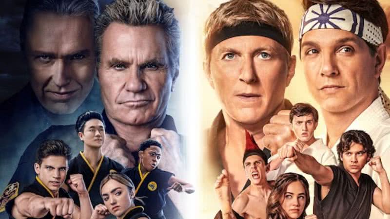 Pôster de divulgação da série 'Cobra Kai', da Netflix - Divulgação/Netflix