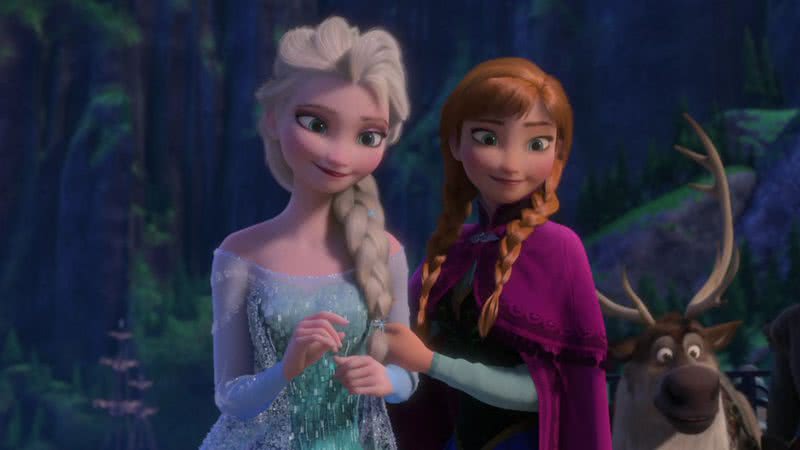 Cena da animação "Frozen: Uma Aventura Congelante" (2013) - Reprodução/Disney