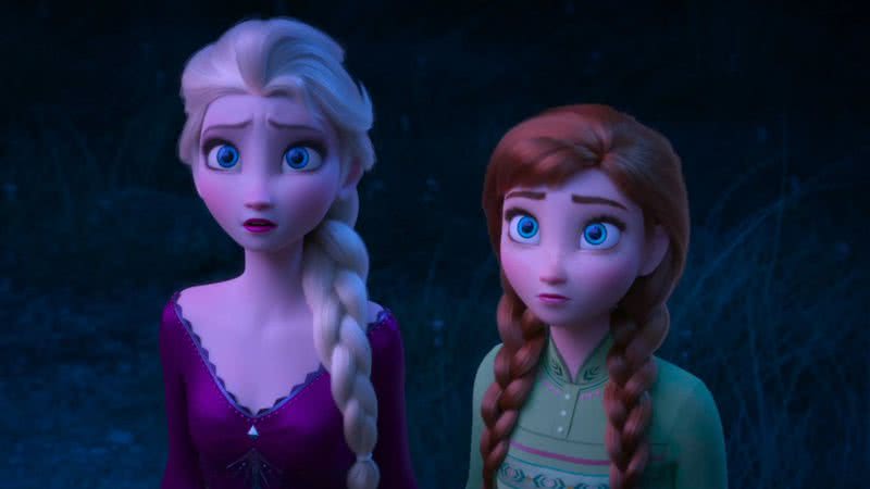 Cena da animação 'Frozen II' (2019) - Reprodução/Disney