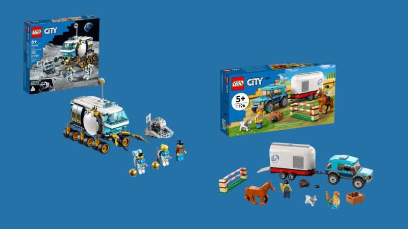 LEGO City 6 conjuntos em oferta na Amazon para voce colecionar e se divertir