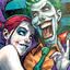 Arlequina e Coringa, personagens da DC