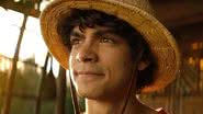 Iñaki Godoy como Luffy no live-action de One Piece - Reprodução/Netflix