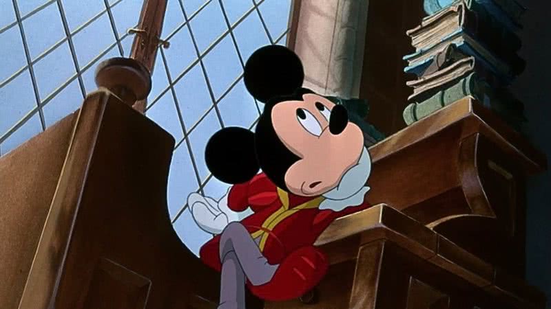 Mickey Mouse em cena de 'The Prince and the Pauper' - Reprodução/ Disney