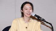 Min Hee Jin, CEO da ADOR, na coletiva de imprensa desta sexta-feira, 31 - Han Myung-Gu/WireImage