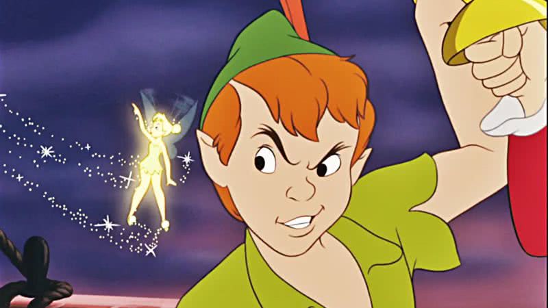 Peter Pan na sua versão original de 1953 - Divulgação/Disney