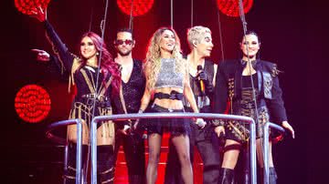 RBD em Austin, no Texas, durante a "Soy Rebelde Tour" - Rick Kern/Getty Images