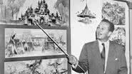 Walt Disney e os projetos da Disneyland - Hulton Archive/Getty Images