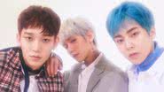 EXO-CBX em concept photo para o álbum "Blooming Days" - Divulgação/SM Entertainment