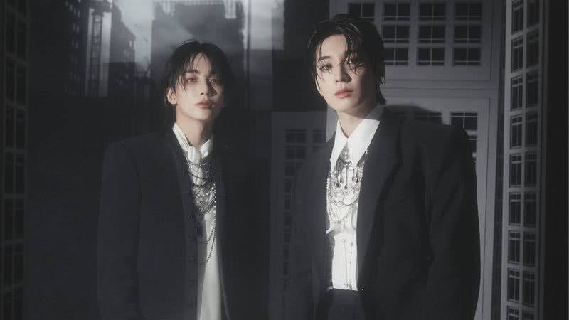 Jeonghan e Wonwoo em photoshoot para o single-álbum "THIS MAN" - Divulgação/Pledis Entertaiment