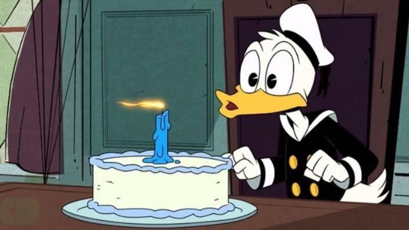 Pato Donald em seu aniversário - Reprodução/Disney