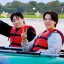 Jungkook e Jimin, do BTS, em imagem promocional de "Are You Sure?" - Divulgação/Disney+