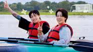 Jungkook e Jimin, do BTS, em imagem promocional de "Are You Sure?" - Divulgação/Disney+