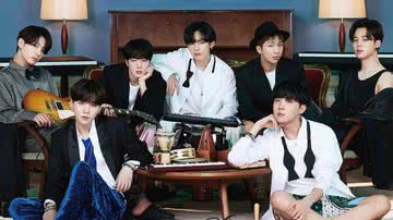 BTS em concept photo para o álbum "BE" - Divulgação/Big Hit Music