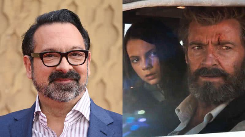 James Mangold, diretor de "Logan" e cena do filme com Hugh Jackman e Dafne Keen - Karwai Tang/WireImage e Reprodução/20th Century Fox