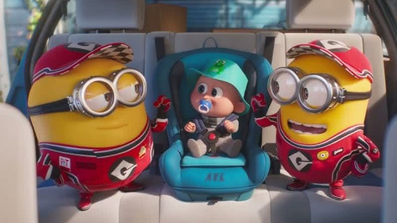 Minions e Gru Jr. em "Meu Malvado Favorito 4" - Reprodução/Universal Pictures/Illumination Entertaiment