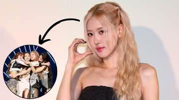 Rosé e as integrantes do BLACKPINK - Han Myung-Gu/WireImage e Emma McIntyre/Getty Images