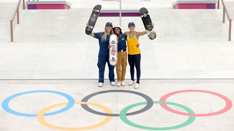 Seleção brasileira feminina de skate nos Jogos Olímpicos de Tóquio 2020 - Ezra Shaw/Getty Images