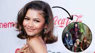 Zendaya e o elenco de 'Descendentes' - Greg Doherty/FilmMagic/Getty Images e Divulgação/Disney