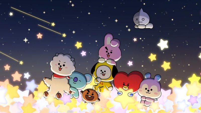 Personagens do BT21 - Reprodução/BT21