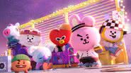 Personagens do BT21 em imagem promocional do MV de 'Would You' - Reprodução/BT21