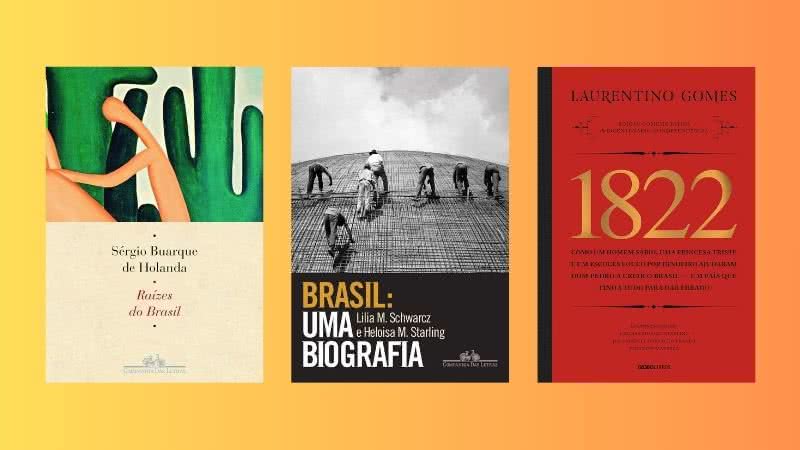 Confira livros essenciais para entender a história do Brasil, desde a colonização até os dias atuais, com análises abrangentes e perspectivas profundas - Créditos: Reprodução/Amazon