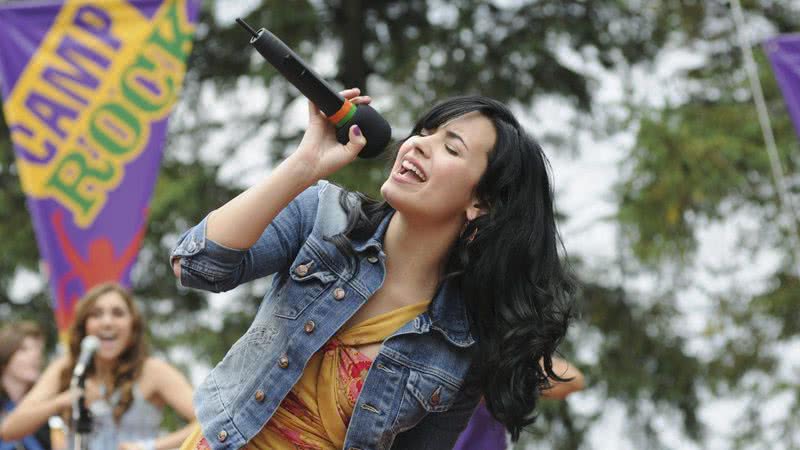 Demi Lovato em 'Camp Rock 2: The Final Jam' (2010) - Reprodução/Disney Channel