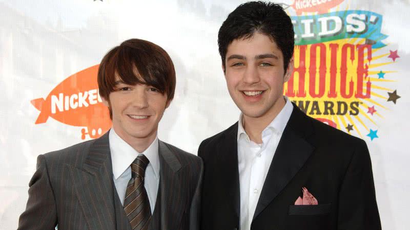 Drake Bell e Josh Peck no Kids' Choice Awards de 2006 em Westwood, na California - Jeff Kravitz/FilmMagic