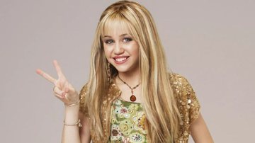 Miley Cyrus como "Hannah Montana" para o seriado de mesmo nome - Reprodução/Disney