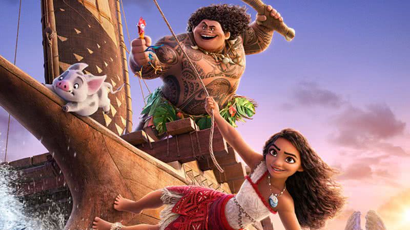 Pôster de 'Moana 2' - Divulgação/Disney