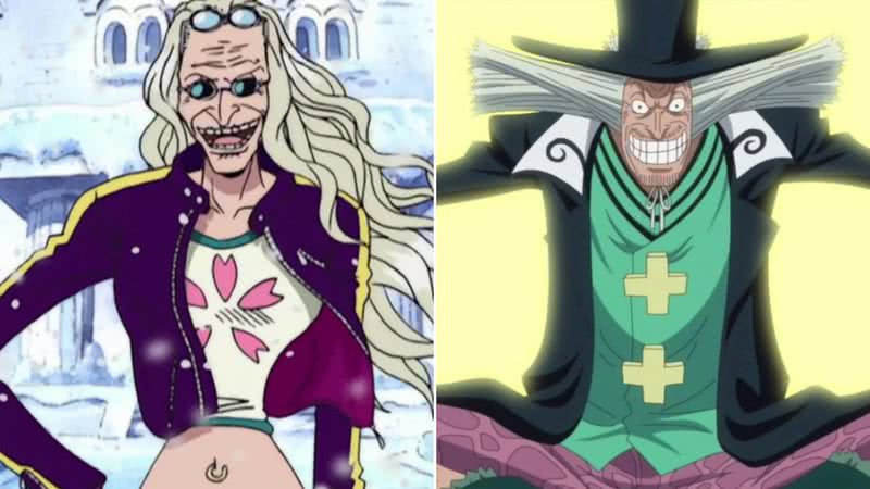 Dra. Kureha e Dr. Hiriluk, de 'One Piece' - Reprodução/Toei Animation