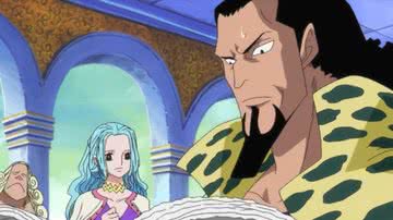 Nefertari Cobra em cena do anime "One Piece" - Reprodução/Toei Animation