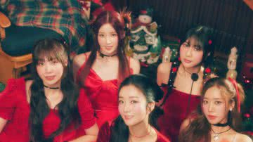 Concept photo do Apink para o single 'Pink Christmas' - Divulgação/IST Entertainment