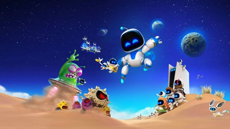 Imagem promocional do game Astro Bot - Divulgação/PlayStation