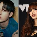 Bang Chan, do Stray Kids, e Lisa, do BLACKPINK - Divulgação/JYP Entertainment e Jamie McCarthy/WireImage/Getty Images