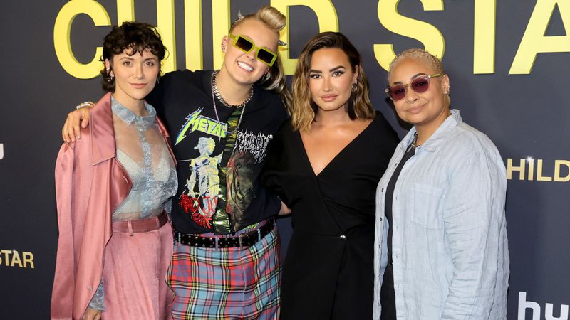 Alyson Stoner, JoJo Siwa, Demi Lovato e Raven-Symoné na pré-estreia de 'Estrela Mirim' - Kevin Winter/Getty Images