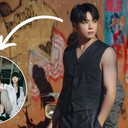 Jungkook, do BTS, e integrantes do NewJeans - Divulgação/BigHit Music/ADOR