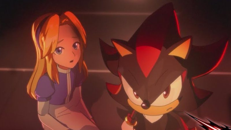 Cena de Sonic x Shadow Generations Dark Beginnings - Reprodução/YouTube/GameSpot Trailers