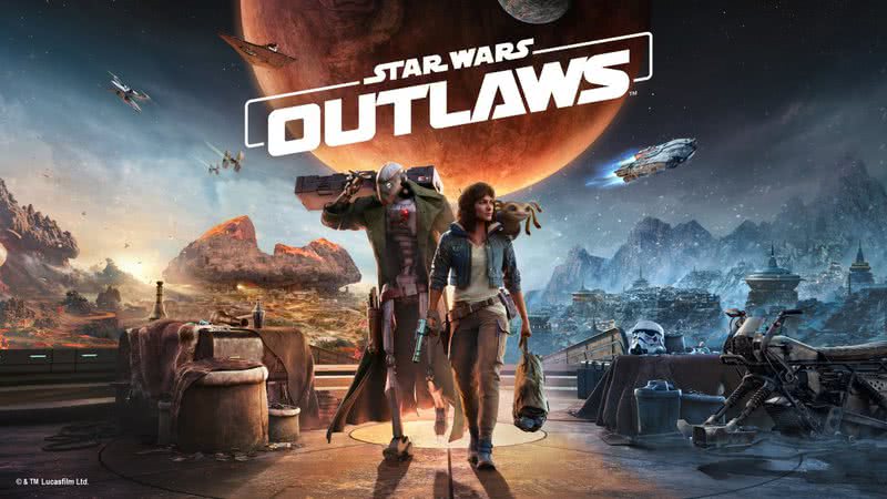 Imagem promocional do game 'Star Wars: Outlaws' - Divulgação/Massive Entertainment/Ubisoft