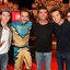 One Direction junto de Simon Cowell no '1D Day', em Los Angeles, em 2013