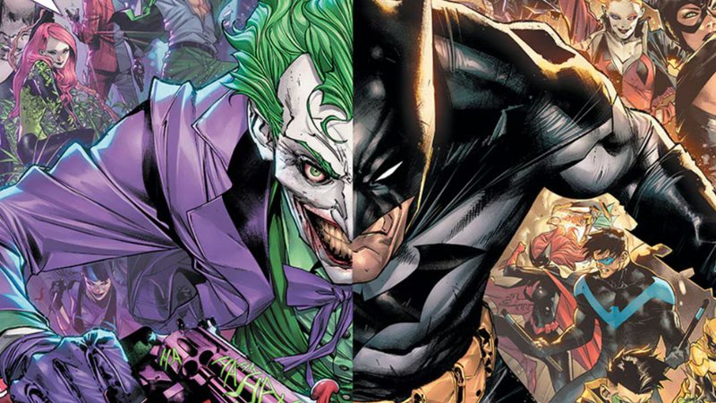 Coringa e Batman na HQ 'The Joker War' - Divulgação/DC Comics