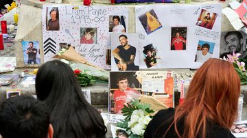 Memorial em homenagem à Liam Payne em Madri, na Espanha - Borja B. Hojas/Getty Images