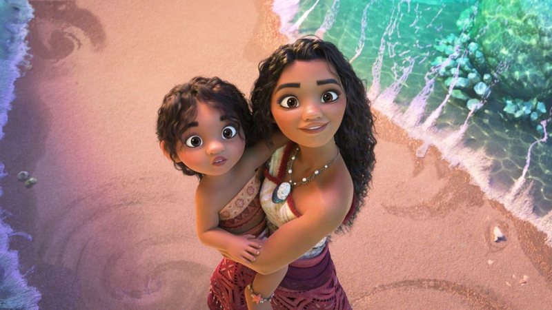 Cena de 'Moana 2' - Reprodução/Disney