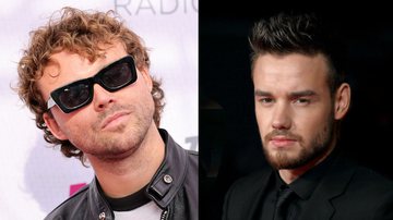 Ashton Irwin no iHeartRadio Wango Tango 2022 e Liam Payne na premiere de "I Am Bolt", em 2016 - David Livingston/FilmMagic e Mike Marsland/WireImagE