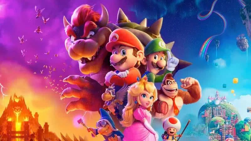 Pôster oficial de "Super Mario Bros. - O Filme" - Divulgação/Universal Pictures