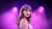 Taylor Swift durante a The Eras Tour em Londres - Gareth Cattermole/TAS24/Getty Images