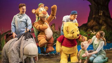 Montagem internacional de  'O Ursinho Pooh: O Novo Musical' - Divulgação/Pamela Raith