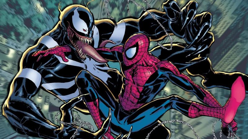 Venom e Homem-Aranha nos quadrinhos da Marvel - Reprodução/Marvel Comics