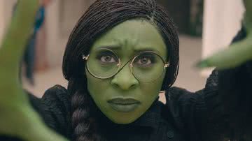 Cynthia Erivo no trailer de 'Wicked' - Reprodução/ Youtube/Universal Pictures