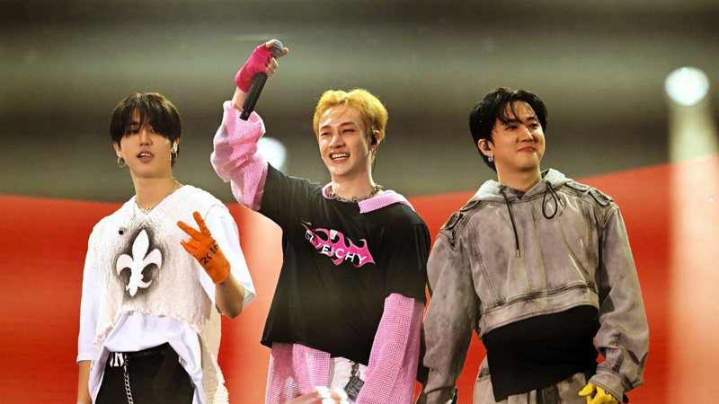 3RACHA performando no Global Citizen Festival 2023 - Noam Galai/Getty Images