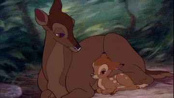 Cena de "Bambi" (1942) - Reprodução/Disney